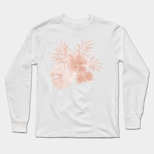 Tropical - Nude Long Sleeve T-Shirt